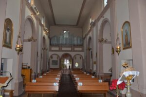 Interno Chiesa di Pianoro Vecchio